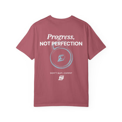 T-shirt unisex Design « Progress not perfection »