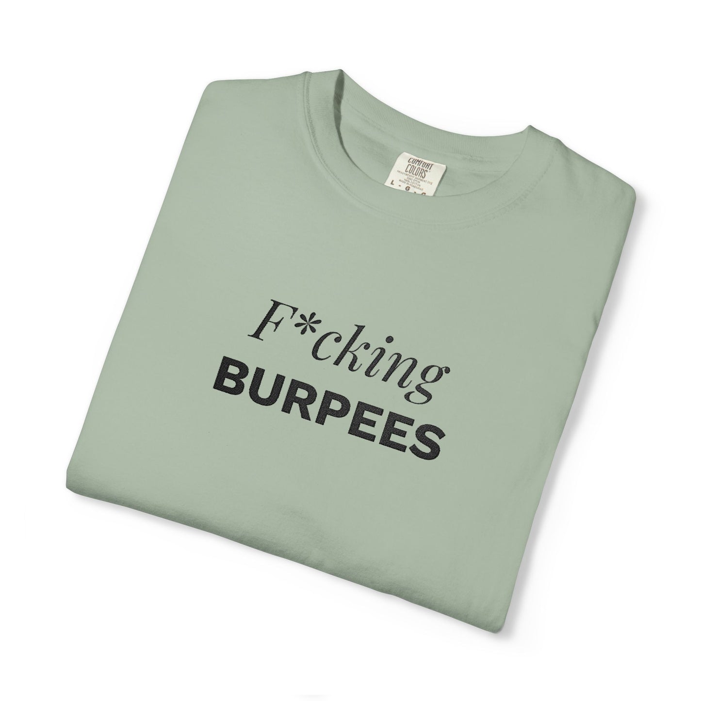 T-shirt unisex brodé « F*cking Burpees »