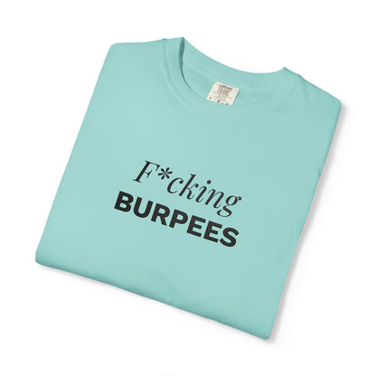 T-shirt unisex brodé « F*cking Burpees »