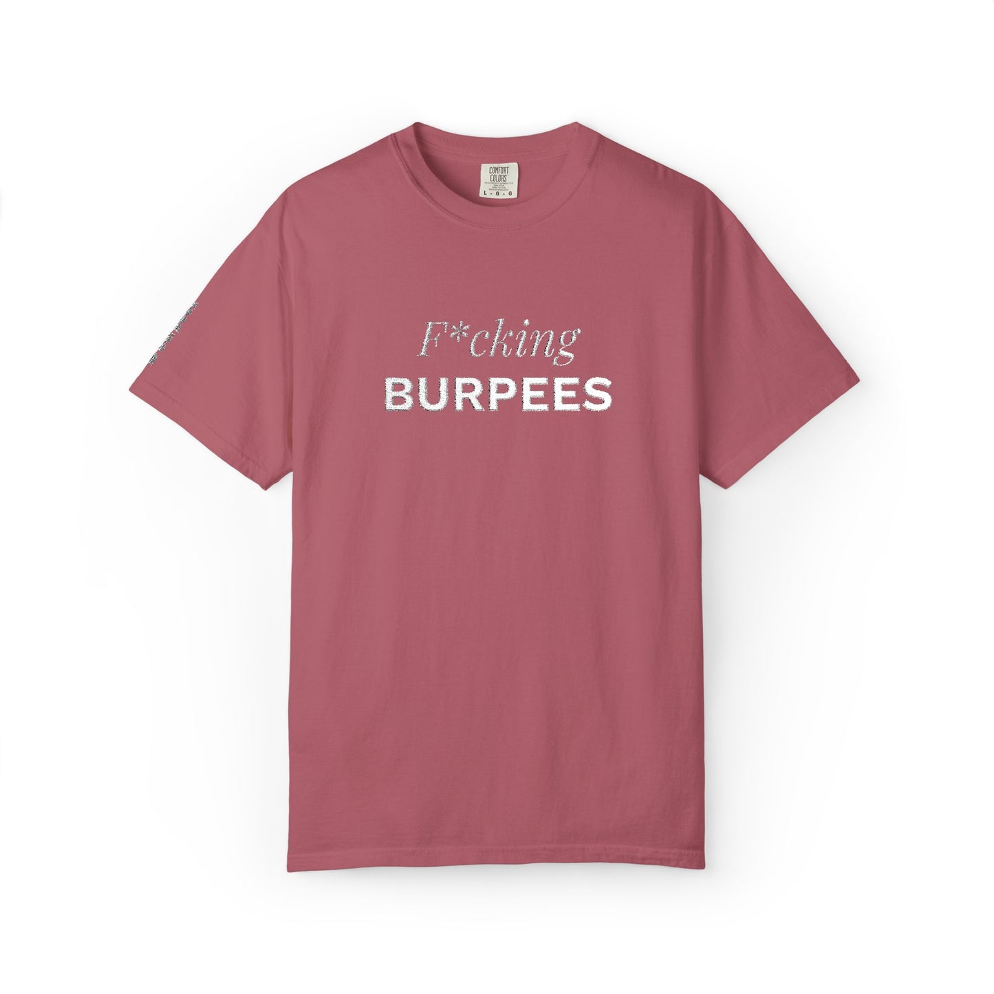 T-shirt unisex brodé « Fucking Burpees »