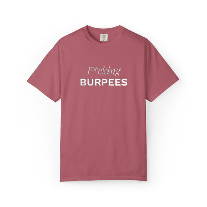T-shirt unisex brodé « Fucking Burpees »