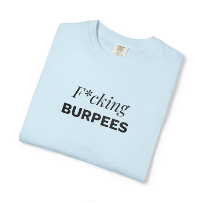 T-shirt unisex brodé « F*cking Burpees »