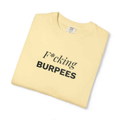 T-shirt unisex brodé « F*cking Burpees »