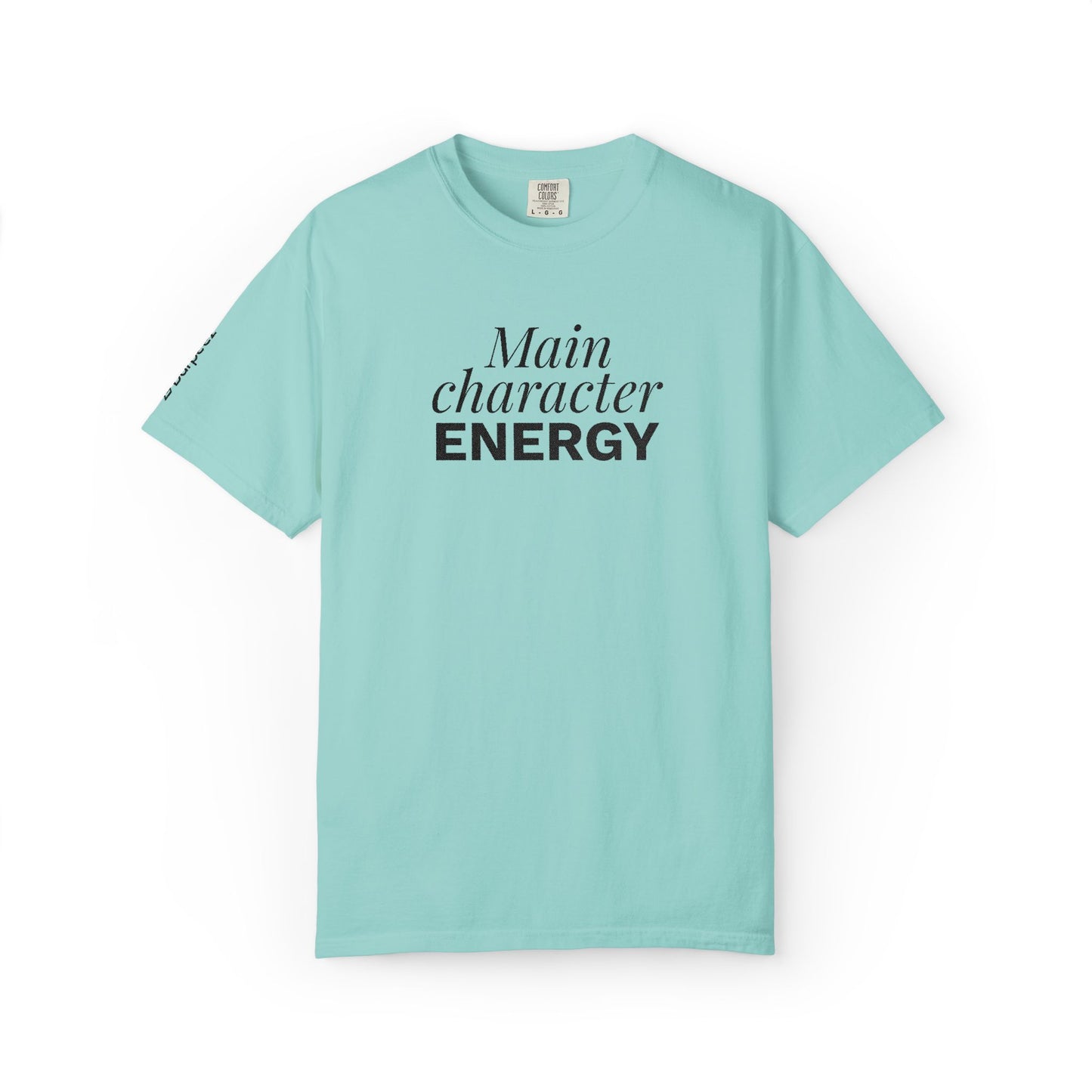 T-shirt unisex brodé « Main Character Energy »