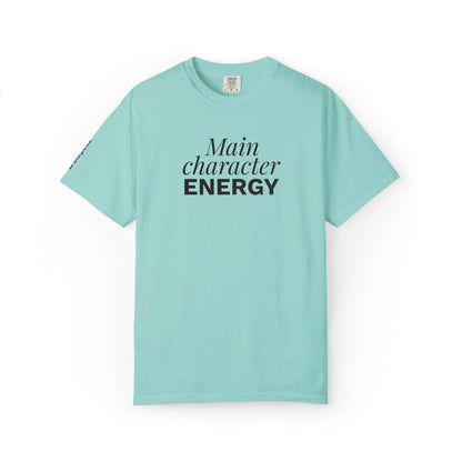 T-shirt unisex brodé « Main Character Energy »