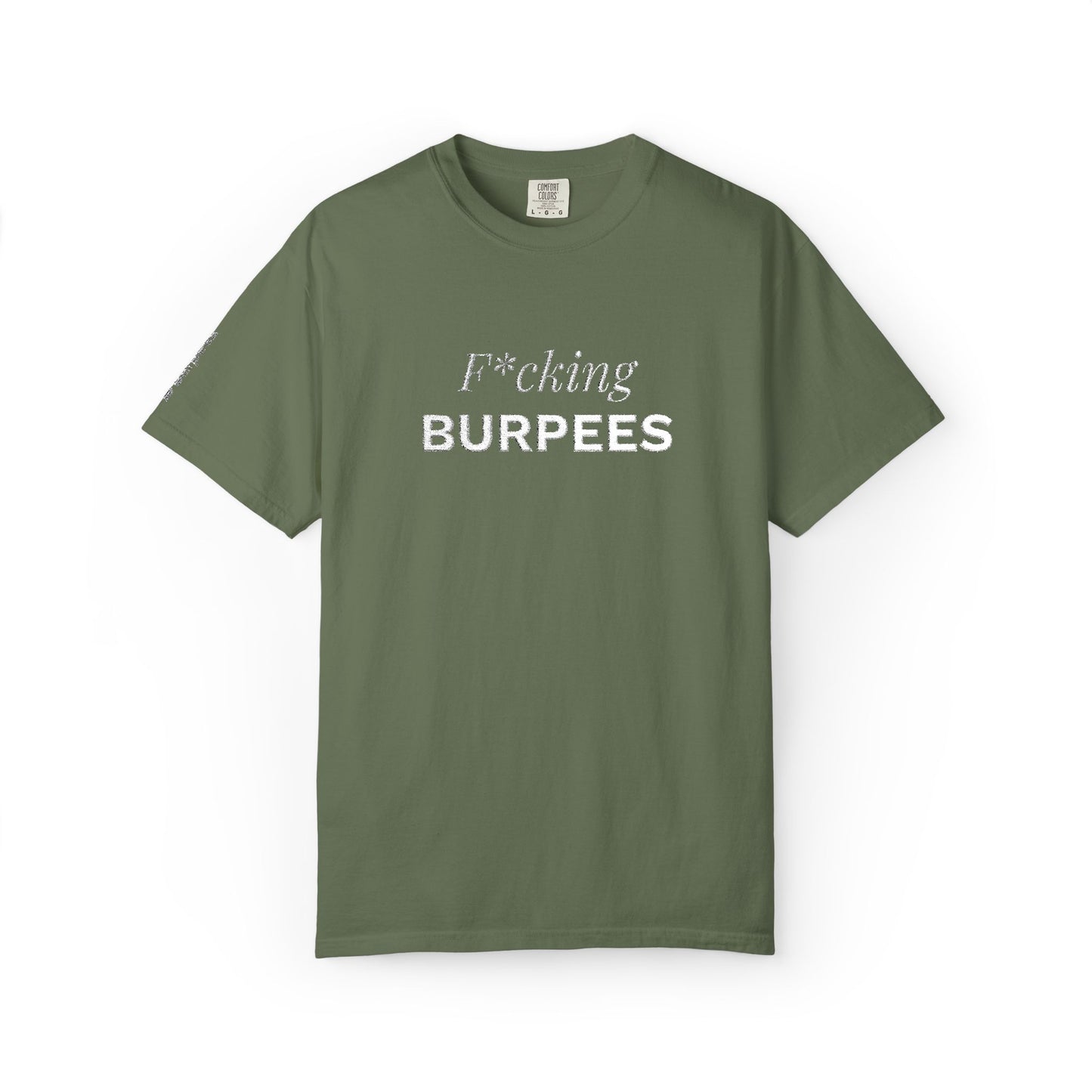 T-shirt unisex brodé « Fucking Burpees »