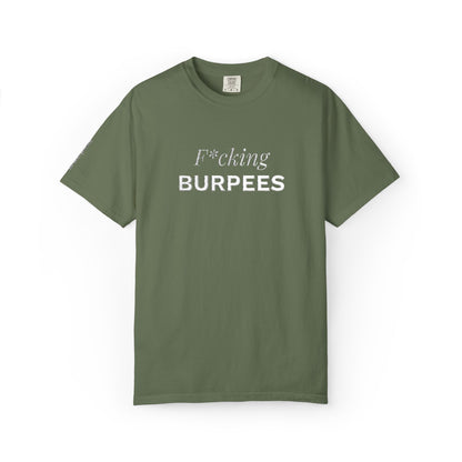 T-shirt unisex brodé « Fucking Burpees »
