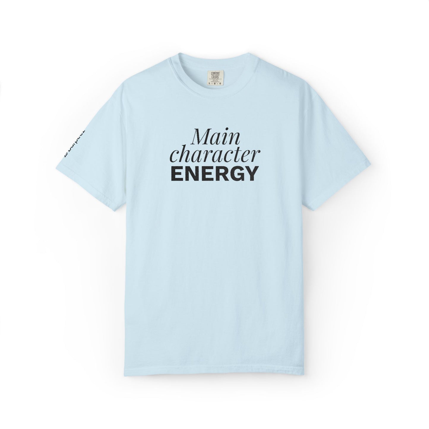 T-shirt unisex brodé « Main Character Energy »
