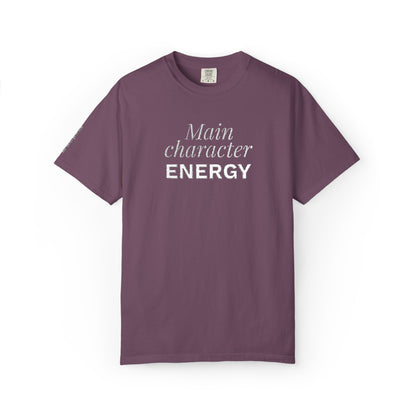T-shirt unisex brodé « Main Character Energy »