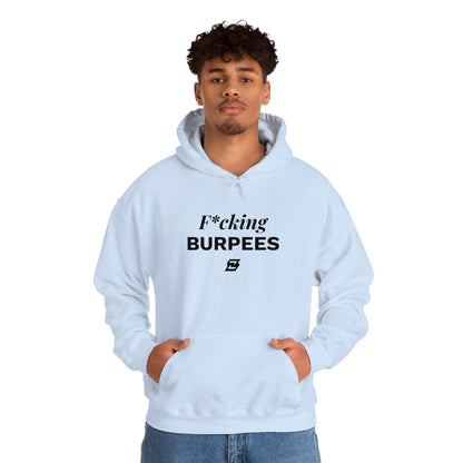 Hoodie unisex brodé « Fucking Burpees »