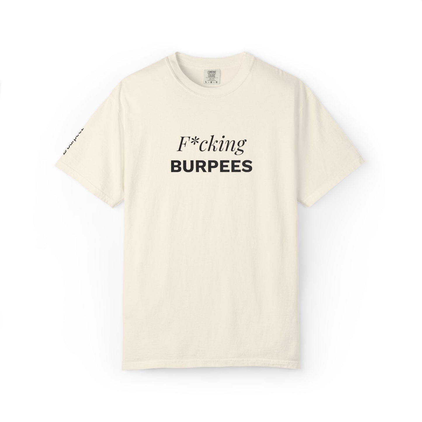 T-shirt unisex brodé « F*cking Burpees »