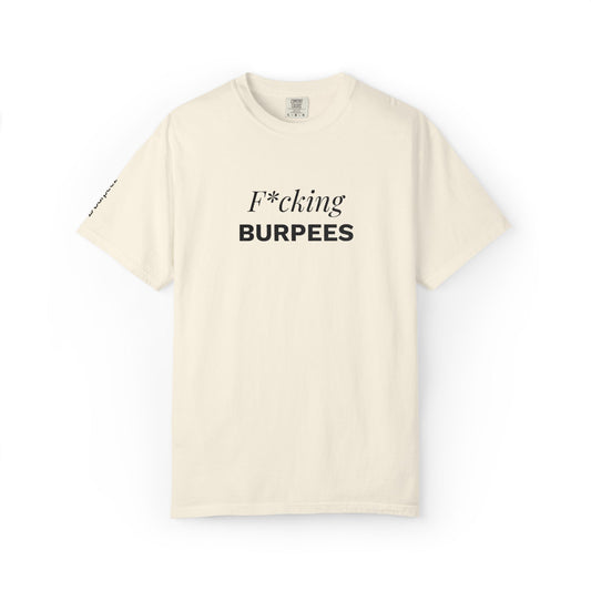 T-shirt unisex brodé « F*cking Burpees »