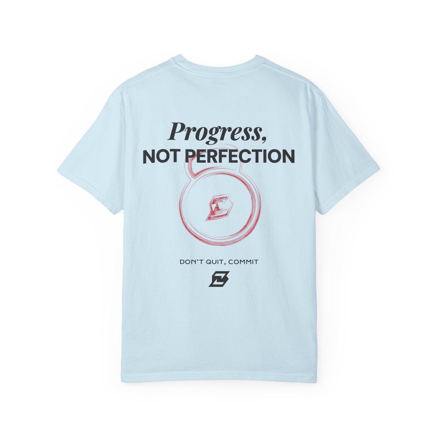 T-shirt unisex Design « Progress not perfection »