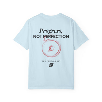 T-shirt unisex Design « Progress not perfection »