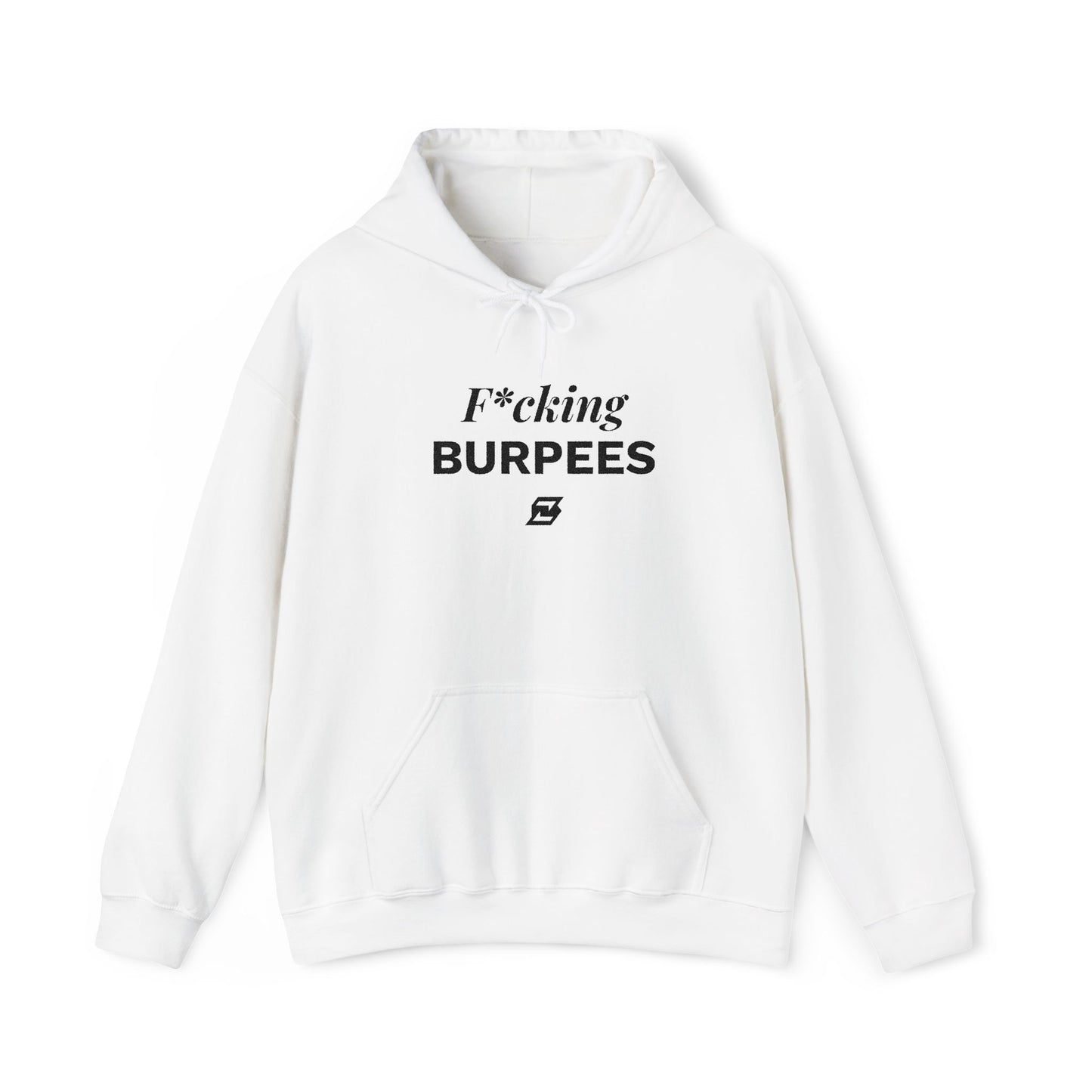 Hoodie unisex brodé « Fucking Burpees »