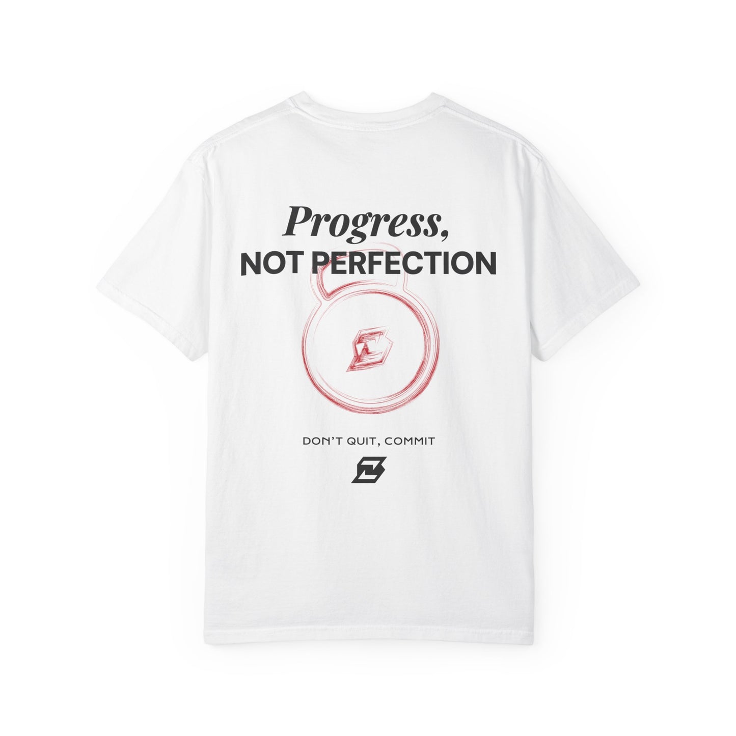 T-shirt unisex Design « Progress not perfection »
