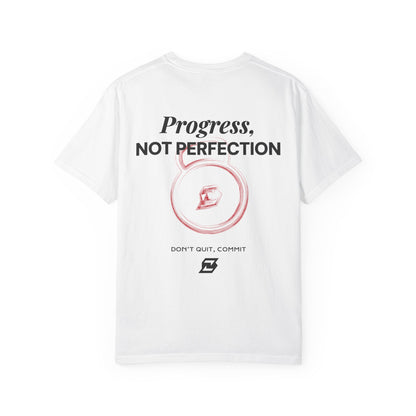 T-shirt unisex Design « Progress not perfection »
