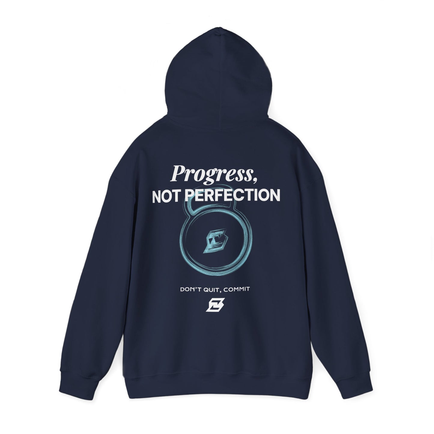Hoodie unisex Design « Progress not perfection »