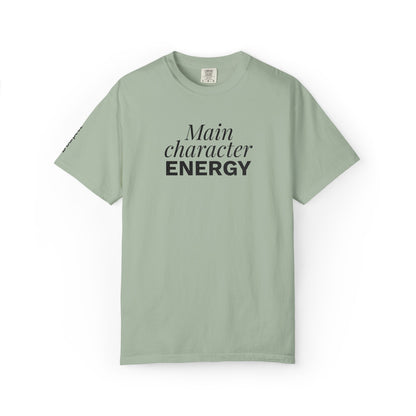T-shirt unisex brodé « Main Character Energy »