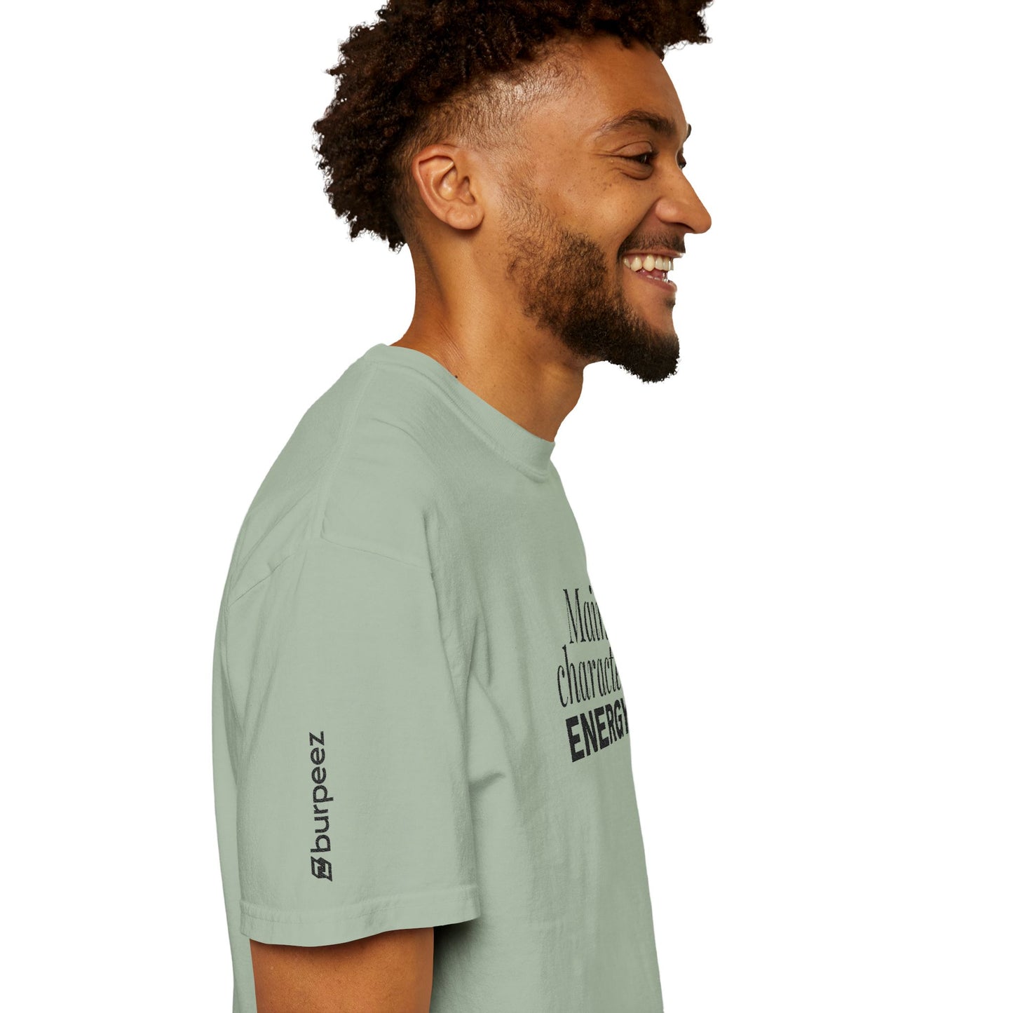 T-shirt unisex brodé « Main Character Energy »