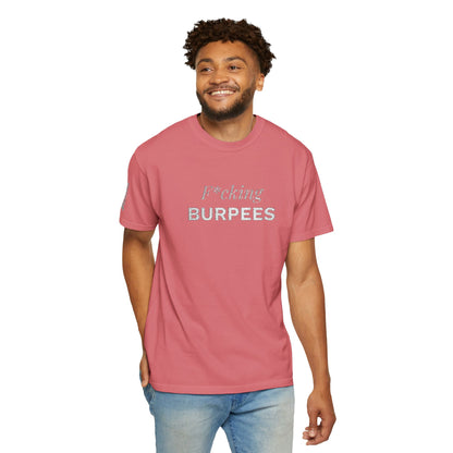 T-shirt unisex brodé « Fucking Burpees »