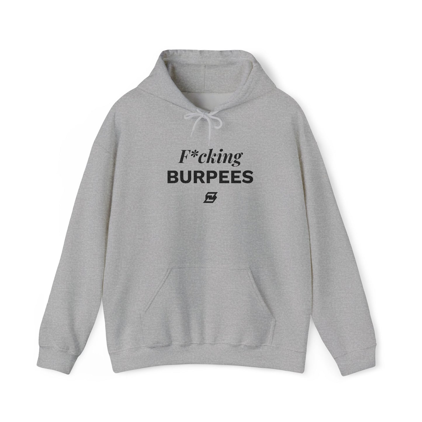 Hoodie unisex brodé « Fucking Burpees »