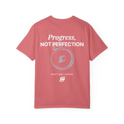 T-shirt unisex Design « Progress not perfection »