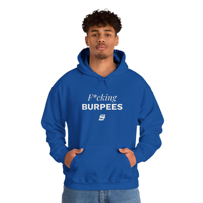 Hoodie unisex brodé « Fucking Burpees »