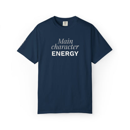 T-shirt unisex brodé « Main Character Energy »