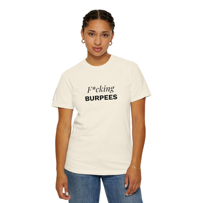 T-shirt unisex brodé « F*cking Burpees »