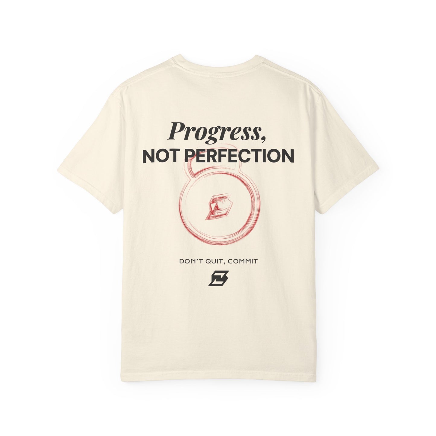 T-shirt unisex Design « Progress not perfection »
