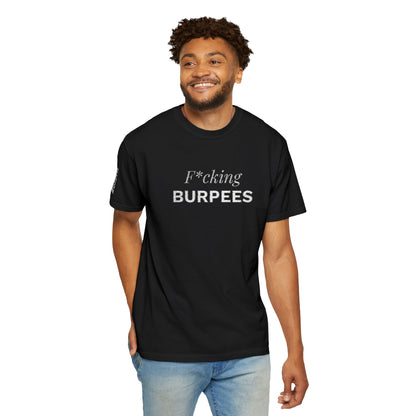 T-shirt unisex brodé « Fucking Burpees »
