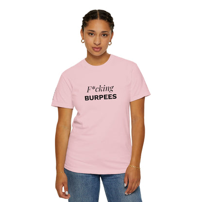 T-shirt unisex brodé « F*cking Burpees »