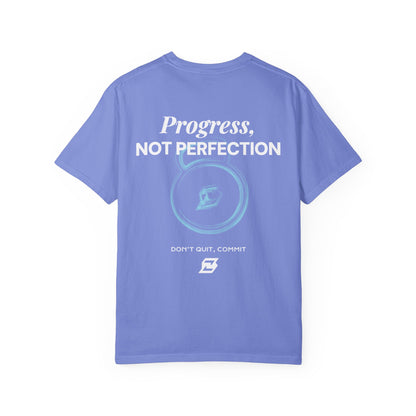 T-shirt unisex Design « Progress not perfection »