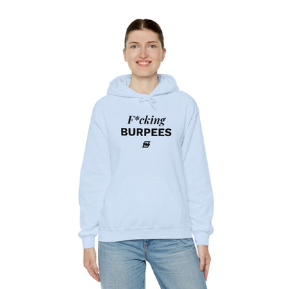 Hoodie unisex brodé « Fucking Burpees »