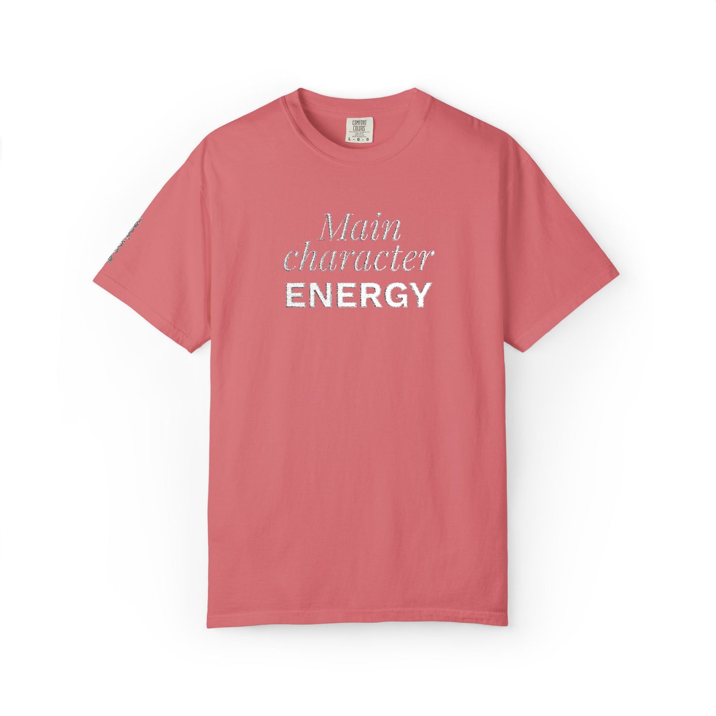 T-shirt unisex brodé « Main Character Energy »