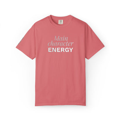 T-shirt unisex brodé « Main Character Energy »