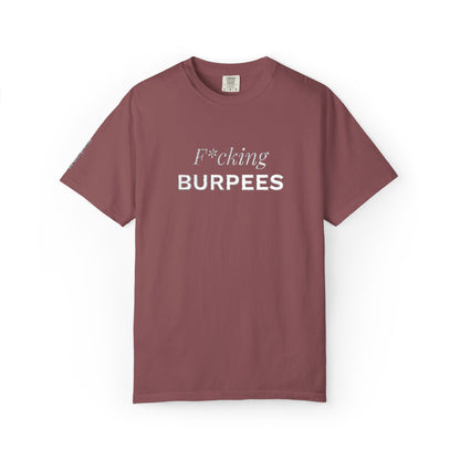 T-shirt unisex brodé « Fucking Burpees »
