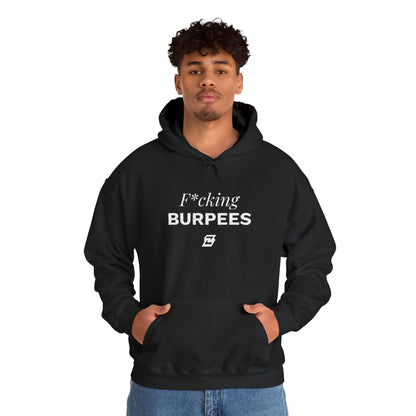 Hoodie unisex brodé « Fucking Burpees »