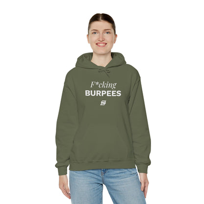 Hoodie unisex brodé « Fucking Burpees »