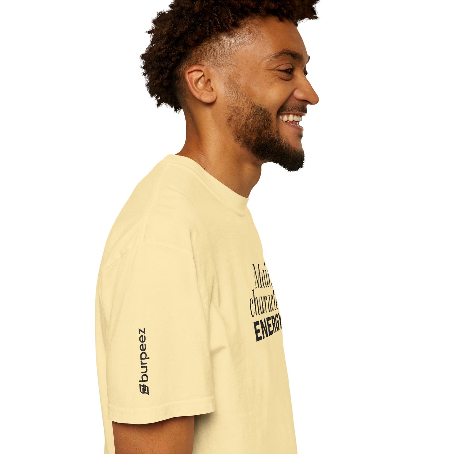 T-shirt unisex brodé « Main Character Energy »