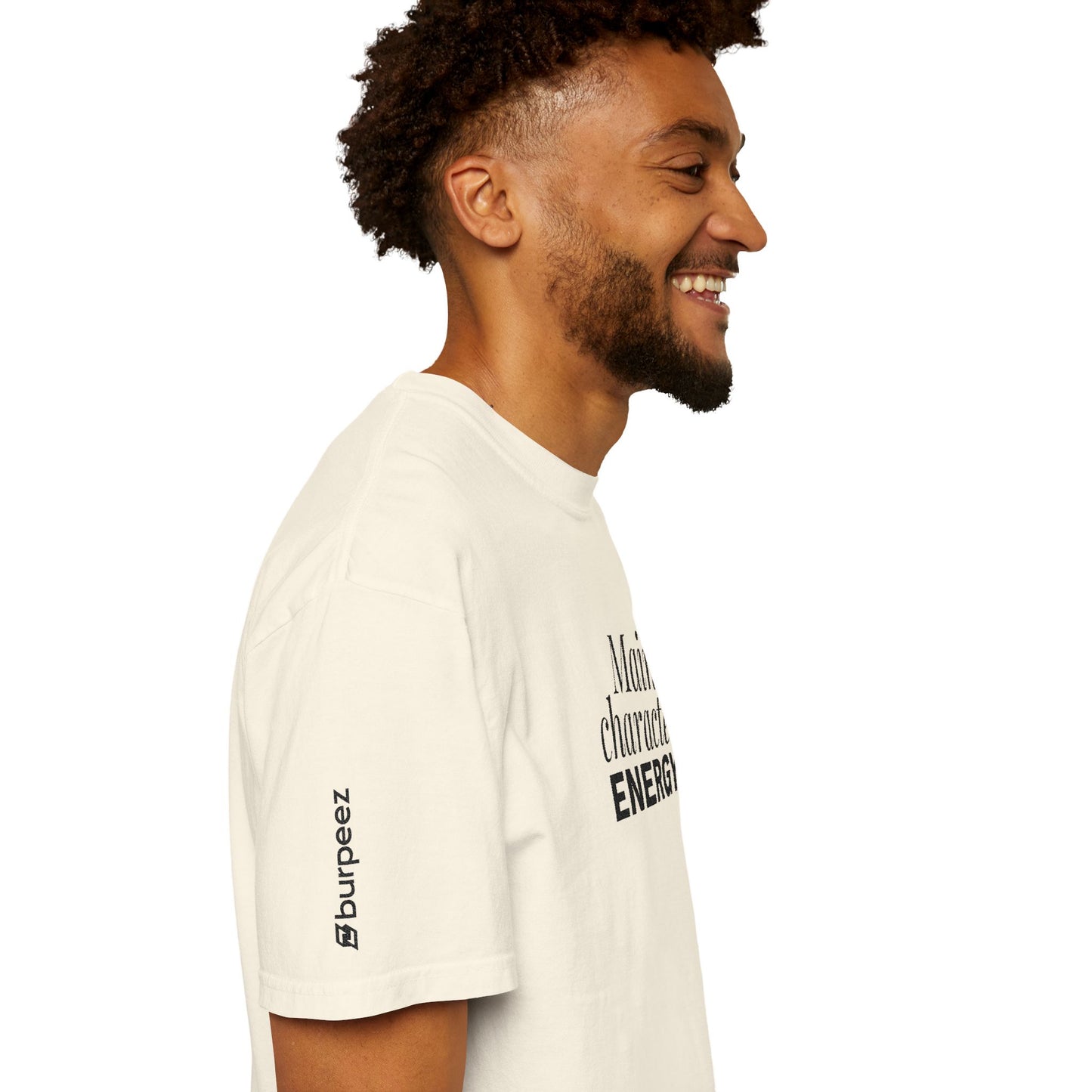 T-shirt unisex brodé « Main Character Energy »