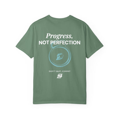 T-shirt unisex Design « Progress not perfection »