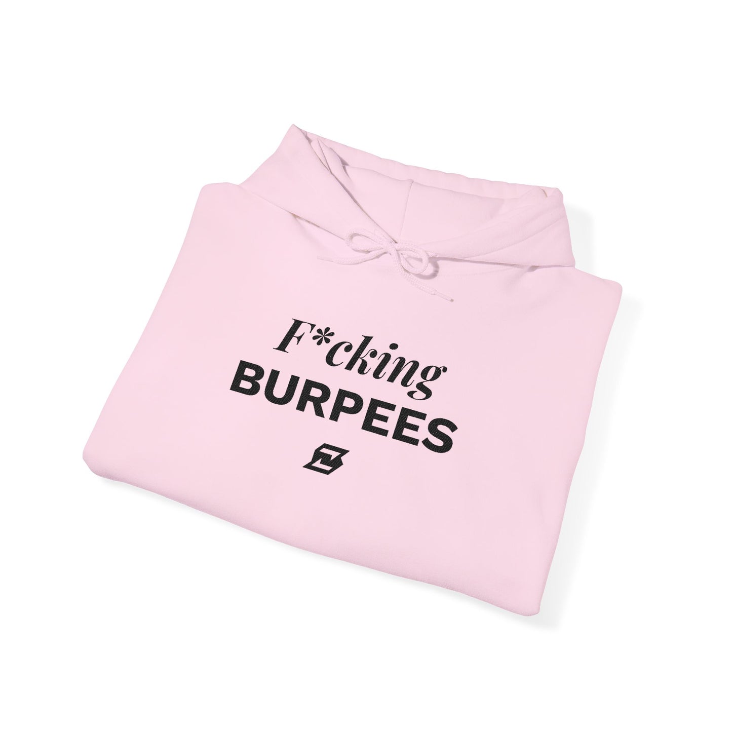 Hoodie unisex brodé « Fucking Burpees »