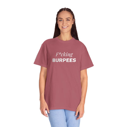 T-shirt unisex brodé « Fucking Burpees »
