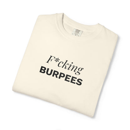 T-shirt unisex brodé « F*cking Burpees »
