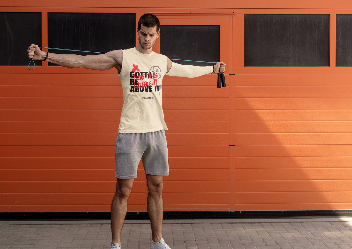 Débardeur Unisex "Gotta Be Above It"