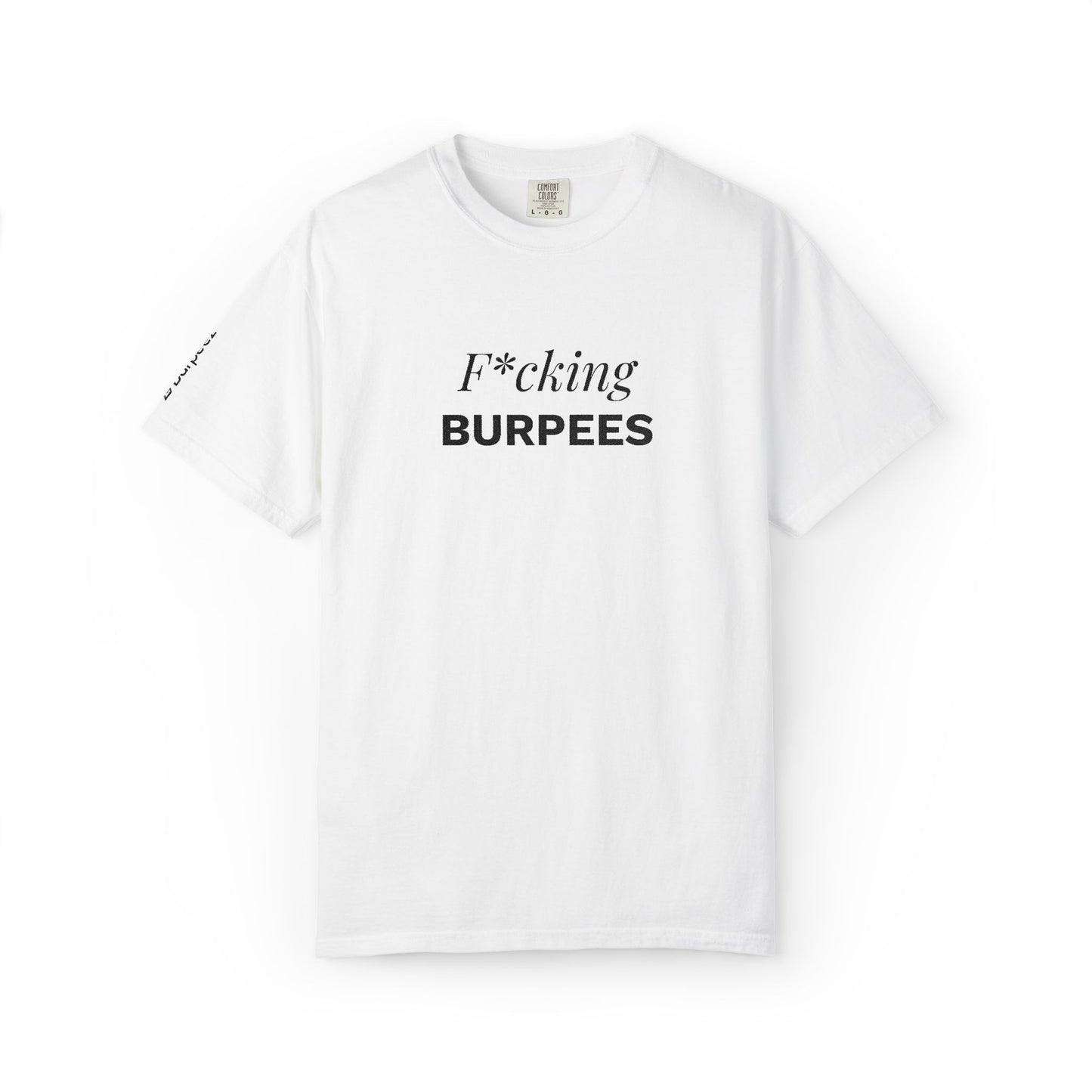 T-shirt unisex brodé « F*cking Burpees »