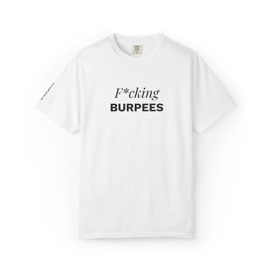 T-shirt unisex brodé « F*cking Burpees »