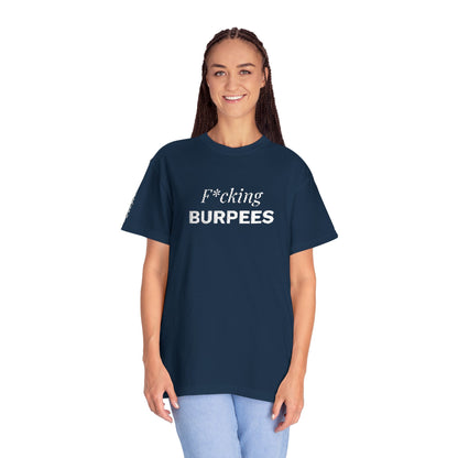 T-shirt unisex brodé « Fucking Burpees »